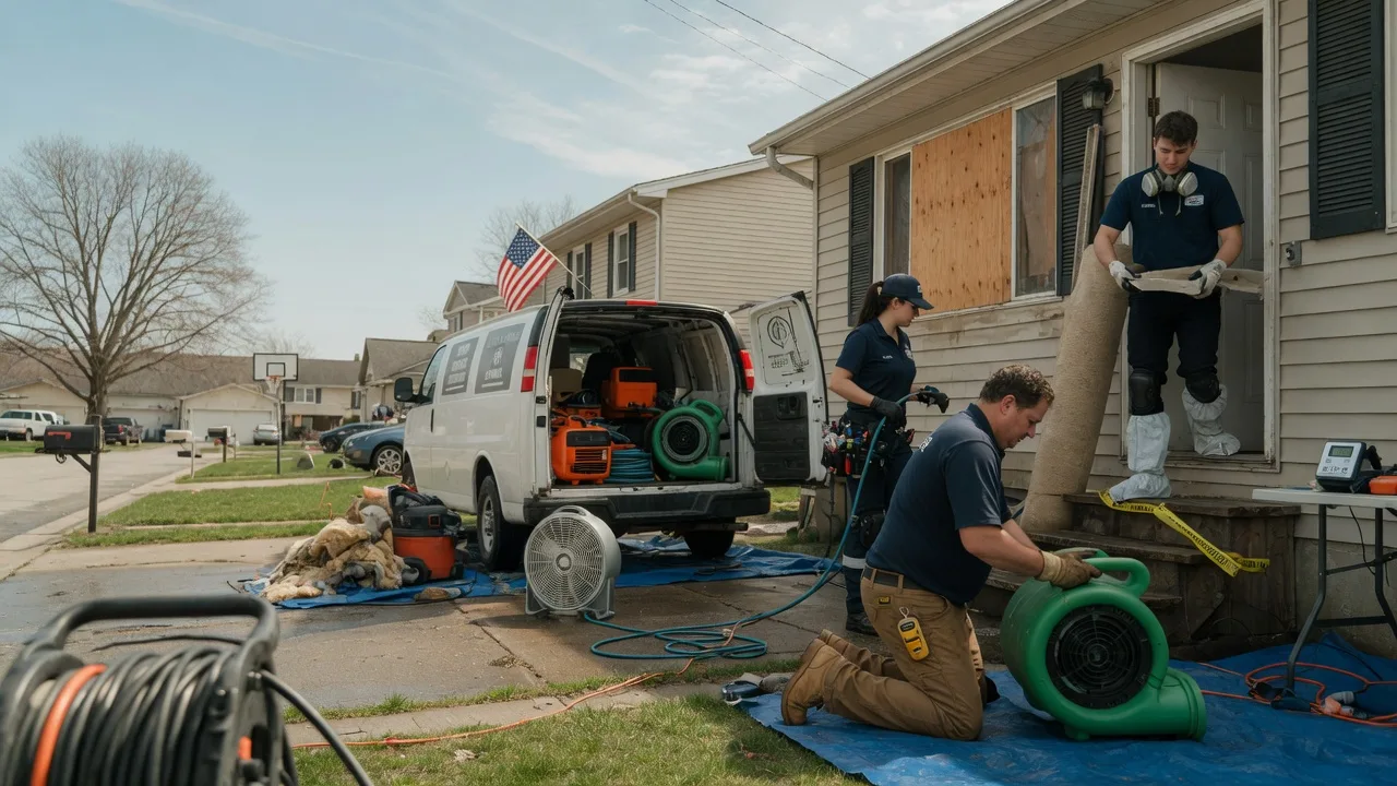 Water Damage Restoration in Buchanan, MI near me